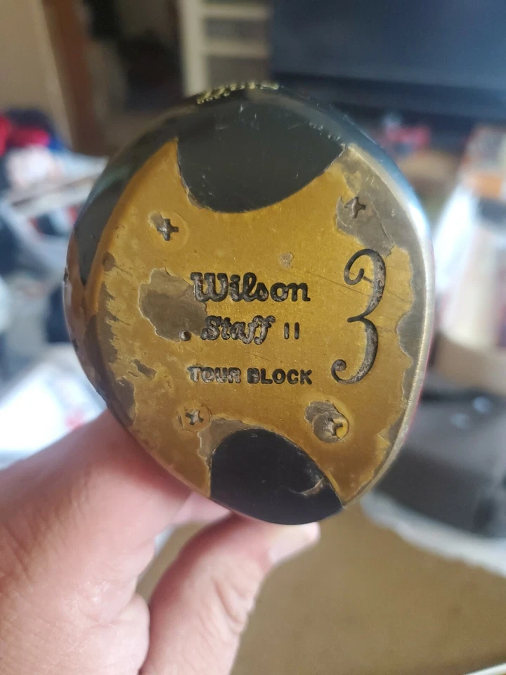 WILSON STAFF II 4300 TOUR BLOCK DRIVER, 3, 4, 5 WOOD SET DYNAMIC S-FLX STEEL R/H - Image 4 of 4