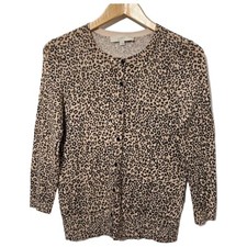 Ann Taylor Loft Womens Sweater Button Up Cardigan Size S Spring Office Work