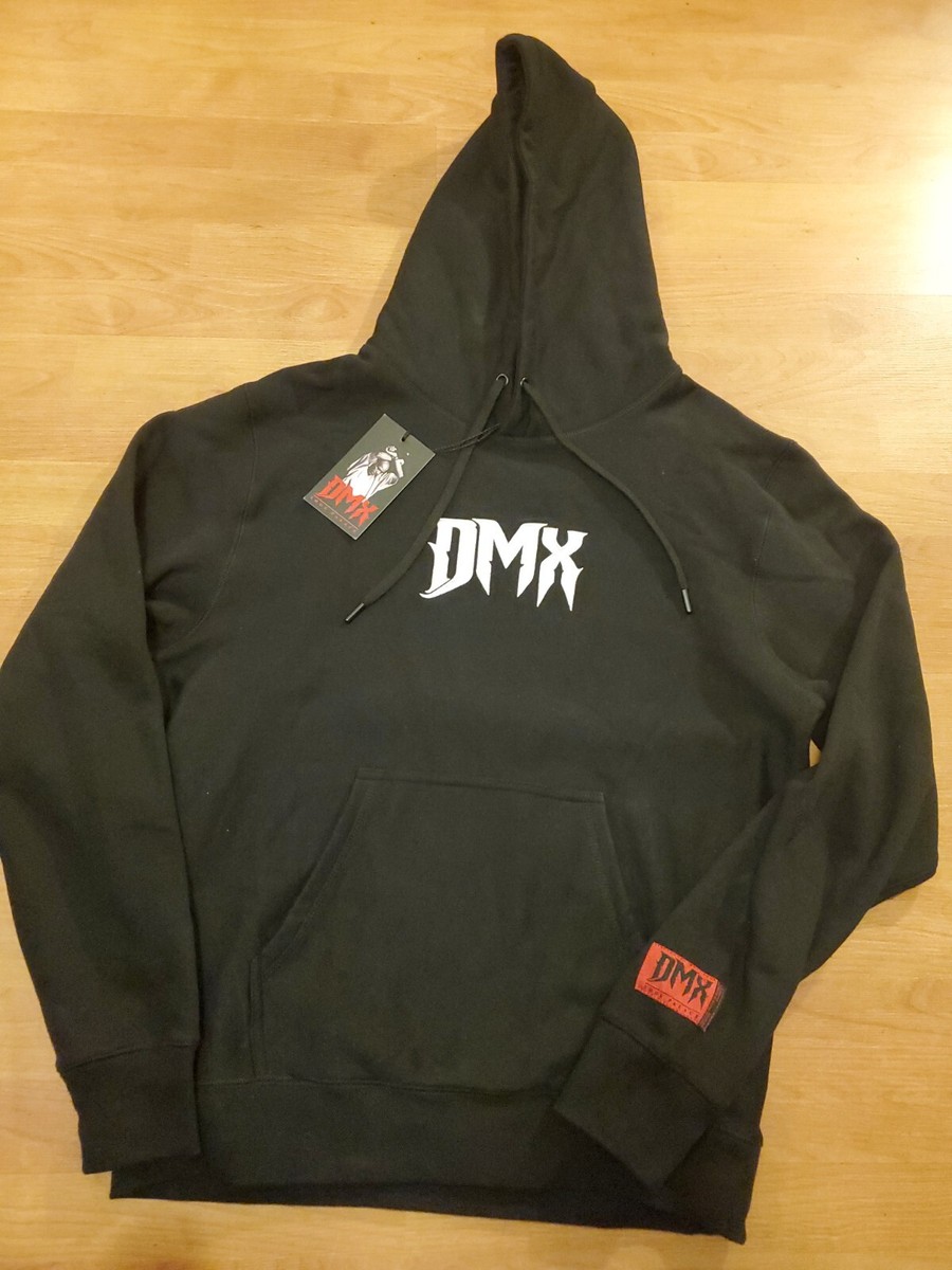 SHOE PALACE X DMX COLLAGE HOODIE SWEATSHIRT BLACK SIZE MEDIUM NEW