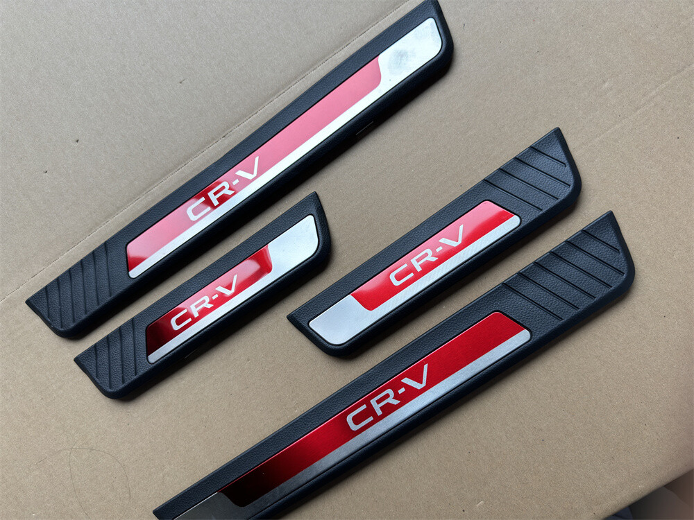 For 2023-24 Honda CR-V CR V Car Door Sill Scuff Guard Cover Trim Car Accessories