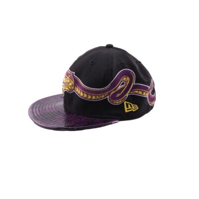 Rare Kobe Bryant Lakers Black Mamba New Era Snake Design Black