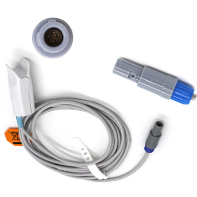 Used for CONTEC Adult SpO2 Probe Patient Monitor CMS6000/CMS7000 3m/10ft 5pin