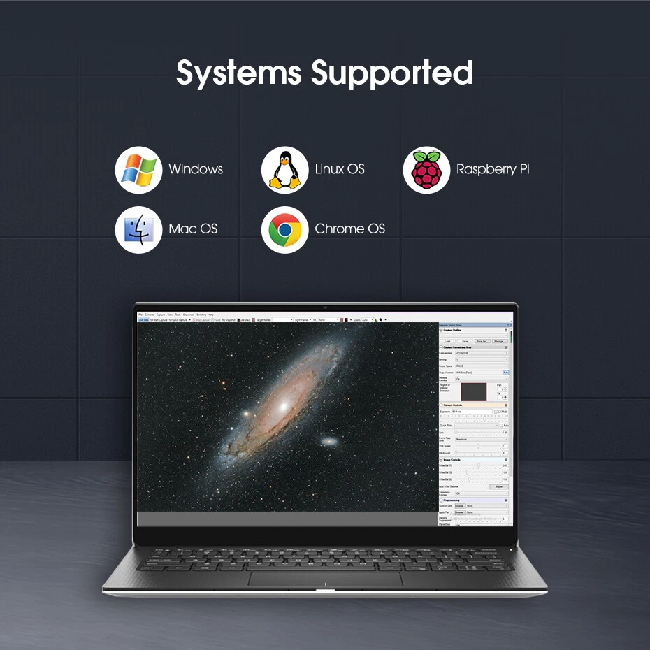 Cámara refrigerada SVBONY SV605CC IMX533 TEC OSC 9MP para astrofotografía del espacio profundo Foto 4 de 4