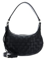 Seidenfelt Manufaktur Malilla Halfmoon Hobo Bag UmhäNgetasche Black Schwarz Neu