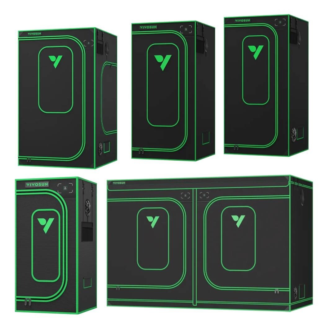 Tienda de cultivo VIVOSUN PRO tienda de plantas GrowBox, lona Oxford 2000D, 100 % reflectante