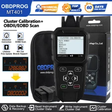 OBDPROG MT401 OBD2 Scanner Engine Car Cluster Odometer Correction Mileage Tool