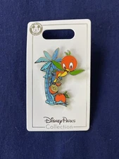 Disney World Parks Florida Palm Tree With Orange Bird Trading Pin NOC 