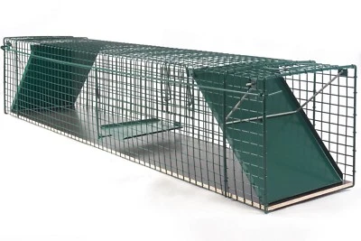 LOREK JAGDBEDARF 150cm Fuchsfalle Waschbärfalle Marderfalle Lebendfalle Kaninchenfalle Tierfalle