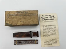 Burnham Brothers Close Range & Long Range Fox Call S-2 & C-3 In Original Box