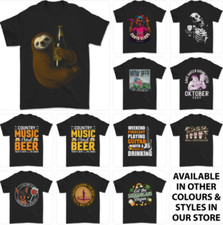 Camiseta Alcohol Para Hombre Camiseta Cerveza Camiseta Top Divertido Borracho Eslogan 8