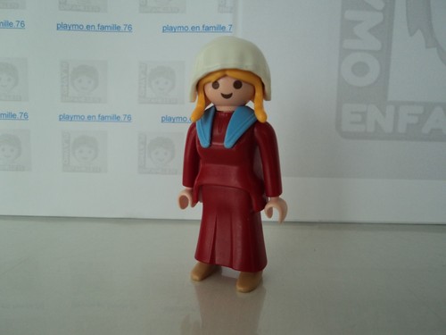 PLAYMOBIL Vintage 5503 – Set Belle Époque Femme Et Porteur (calèche, Chats) – 1990