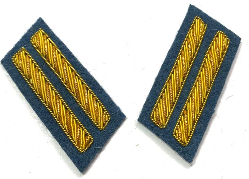 CIVIL WAR CS COFEDERATE 1ST LIEUTENANT FROCK COAT COLLAR INSIGNIA-INFANTRY