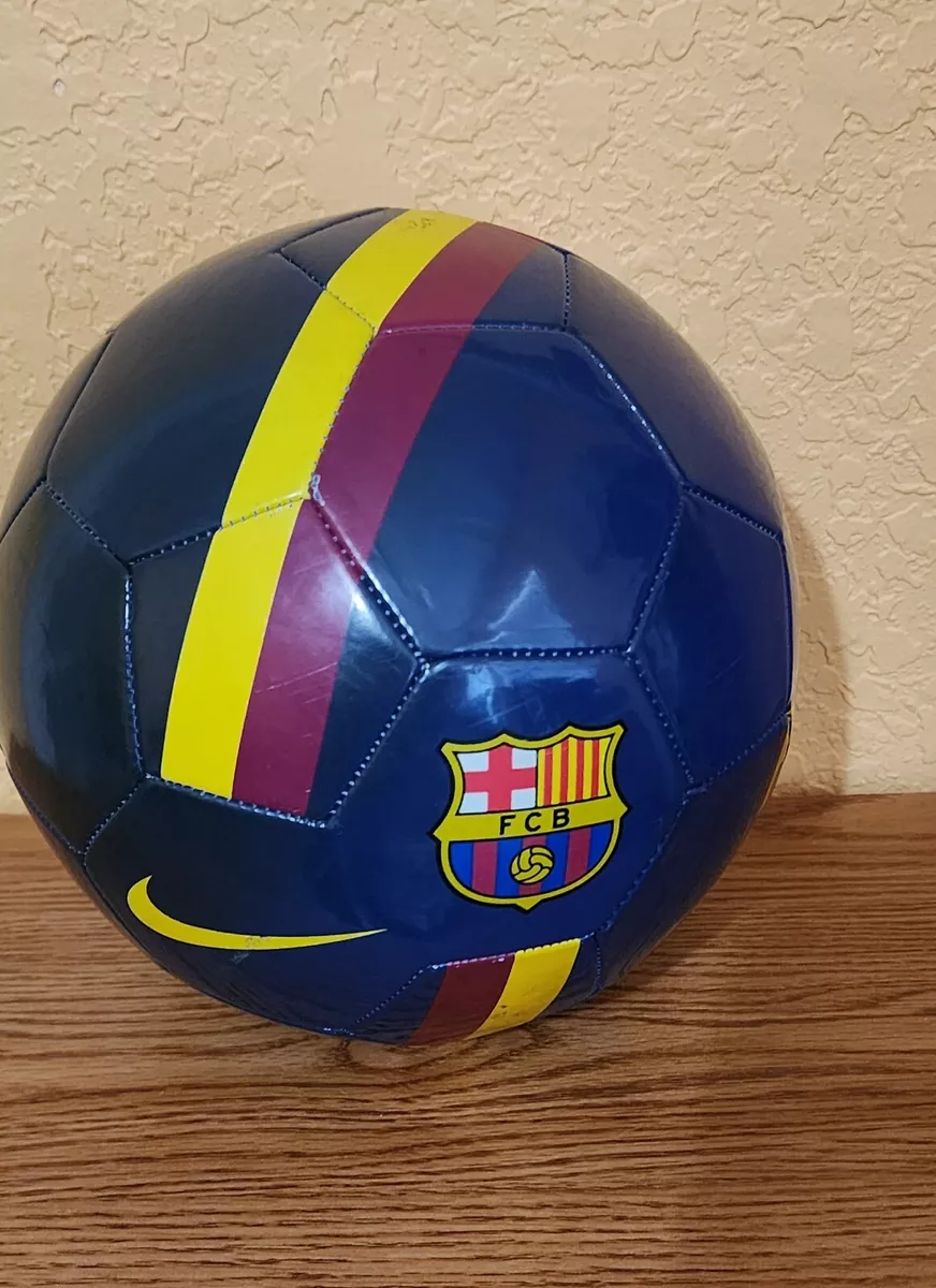 Nike fc barcelona soccer clearance ball