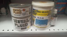 Gomma siliconica GLS-50 liquida da colata kg1+ metalfluid bronzo kg1 modellismo