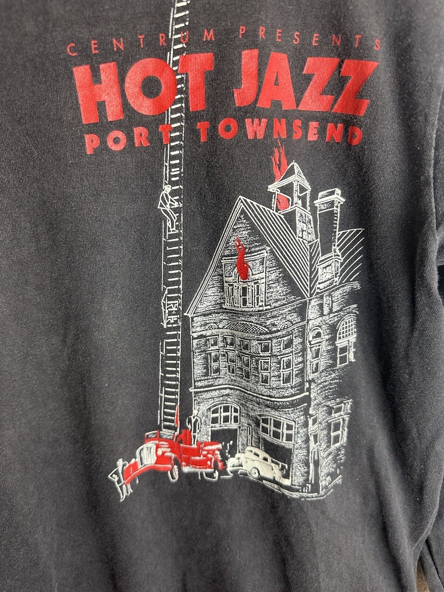 Vintage Centrum Hot Jazz Port Townsend Men's Long Sleeve T Shirt