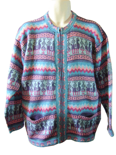 WHOLESALE LOT OF 10 BEAUTIFUL & SOFT ALPACA YUDI CARDIGAN SWEATERS FOR WOMEN 7V - Picture 5 of 12