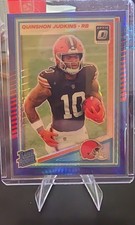 2025 Optic - Rated Rookie Quinshon Judkins #252 Blue Hyper Prizm (RC)