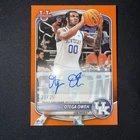 2025-26 Bowman Basketball - Otega Oweh Autograph - Orange 21/25