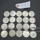 Mixed Lot of 20 -Canadian Silver Quarters - 1937-1968
