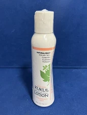 Kukui Moisturizing Lotion (Unscented) by Oils of Aloha - 4 oz. Sealed.
