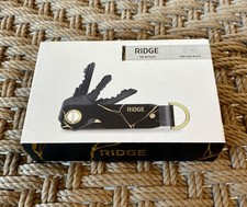 1-Day Ship EXC The Ridge Key Case KintSugi Black Minimalist Key Holder COMPLETE