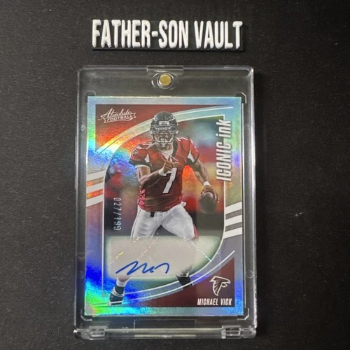 2025 Panini Absolute Michael Vick Base (RAW)