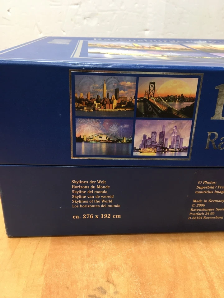 2006 Ravensburger Skylines of the World 18000 piece puzzle   COMPLETE - Image 2 of 4