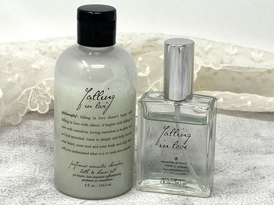 Philosophy Falling In Love 8oz Shampoo, Bath & Shower Gel + 2oz Spray Fragrance
