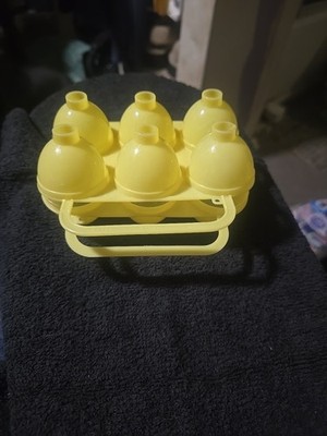 Vintage Jell-O Easter Egg Mold Jello Jigglers Yellow Makes 6 Plain Eggs 1990s