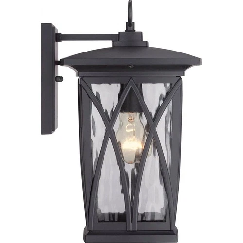 Grover 14.5 Inch Outdoor Wall Lantern Transitional Aluminum Outdoor Lantern - Picture 5 of 5