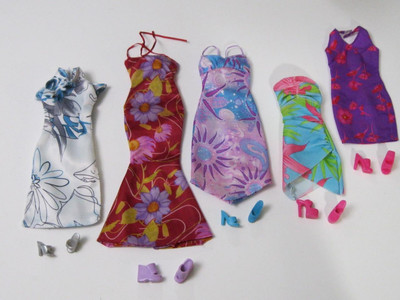 BARBIE Doll FASHION AVENUE OUTFITS POLYNESIAN ASIAN FLORAL Kimono DRESS/SHOE LOT | eBay BARBIE Doll FASHION AVENUE OUTFITS POLYNESIAN ASIAN FLORAL Kimono DRESS/SHOE LOT | eBay