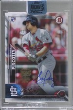 2018 Topps /72 Stephen Piscotty (2016 Bowman) #16B-123 Buyback Auto 0c6