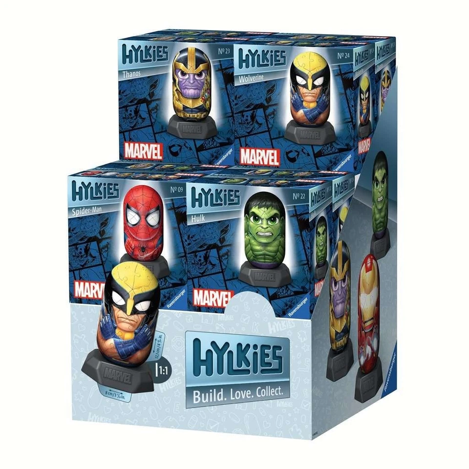 Ravensburger® 74054 Hylkies Marvel Sammelfigur 3D Puzzle 8+Jahre 54 Teile - Bild 1 von 1