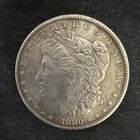 Morgan 1880 Silver Dollar $1 Coin
