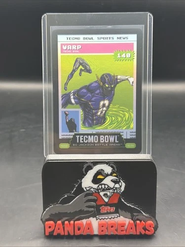 2026 Bo Jackson Battle Arena Tecmo Warp News Glow SSP Power 140 Lamar Jackson