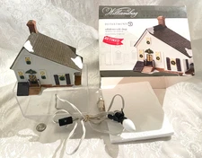 Dept 56 COLONIAL WILLIAMSBURG VA Lighted Village House TALIAFERRO COLE SHOP