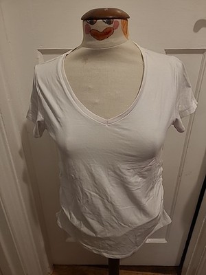 Damen T-Shirt Blooming Marvelous Größe M weiß Kurzarm