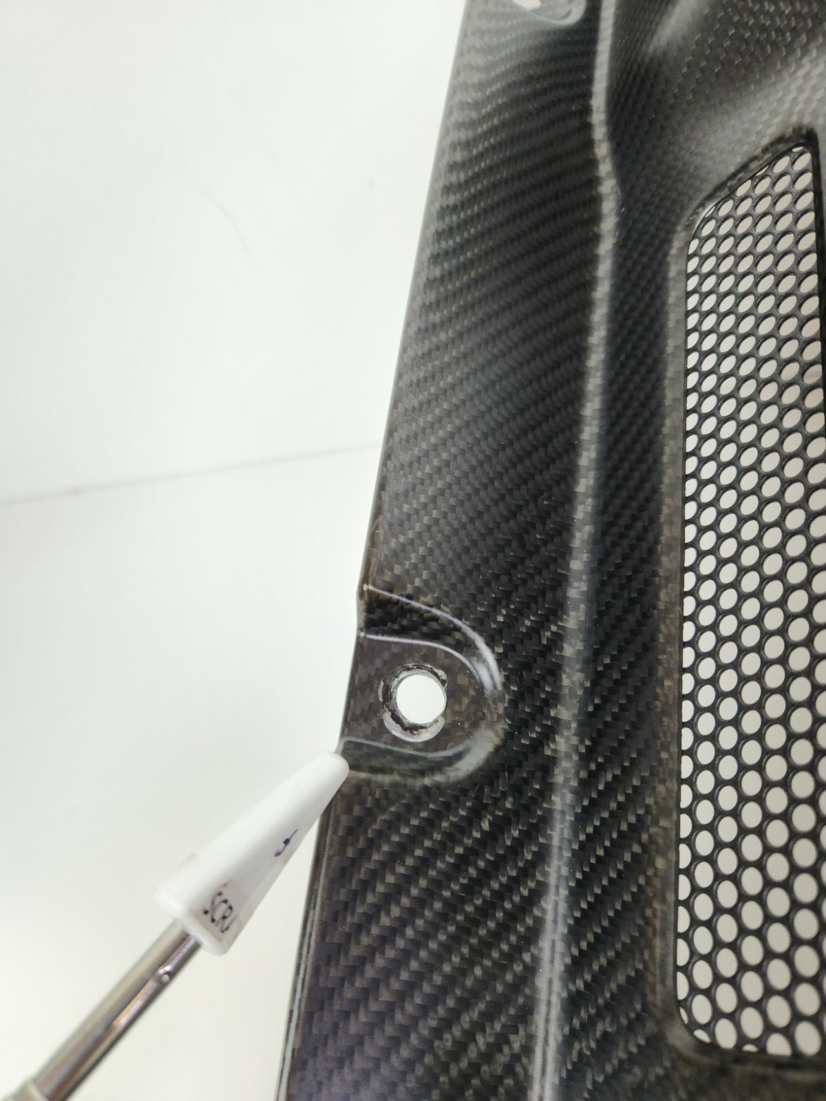 2015-2017 MCLAREN 675LT CARBON FIBER ENGINE BAY COVER SHIELD PANEL TRIM OEM