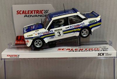 Slot Car SCX SCALEXTRIC Advance E10549S300 Fiat Seat 131 Abarth #3 Talavera '82
