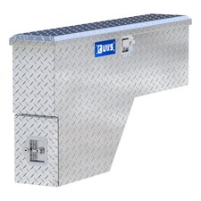 Uws 48 Passenger-side Wheel Well Tool Box Heavy Packaging Bright Aluminum Uws 48 Passenger-side Wheel Well Tool Box Heavy Packaging Bright Aluminum