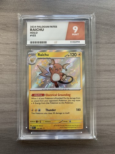 Raichu graded ACE 9 for sale on eBay