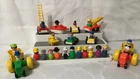 vintage Fisher price little people assorted plastic wooden vehicles and people