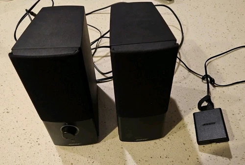 Bose Companion 2 Series III Multimedia Computer Speakers Black Tested