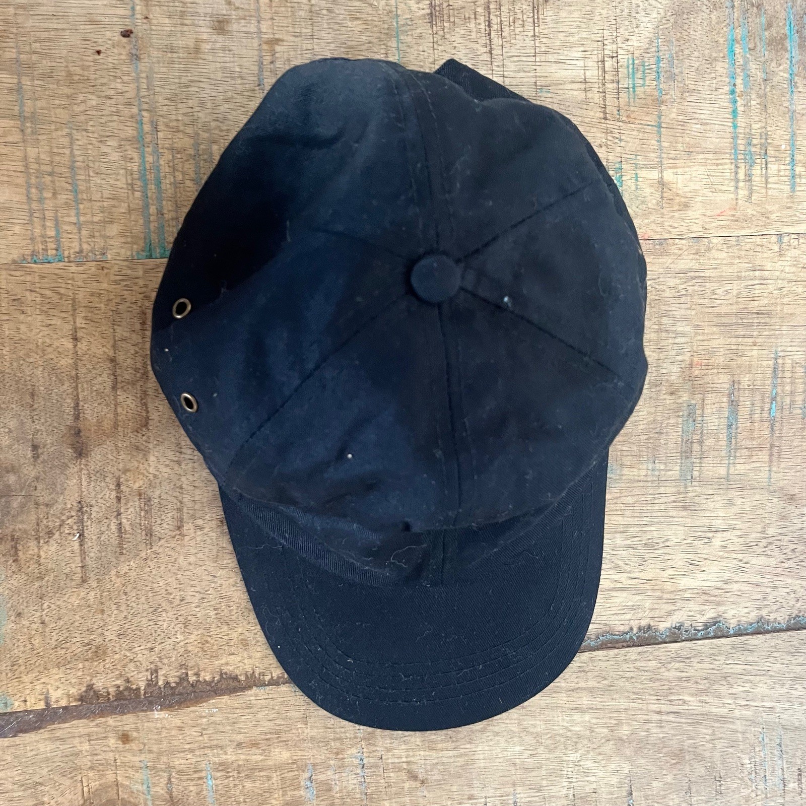 Solid Plain Black Port & Co Hat Adjustable Adult … - image 7