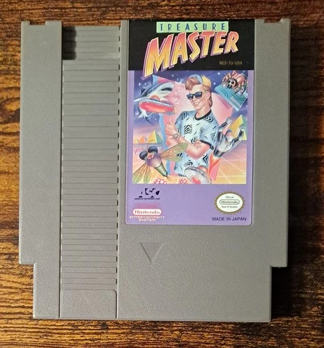 Treasure Master (NES, 1991) LOOSE CARTRIDGE ONLY CLEANED, TESTED AND WORKING