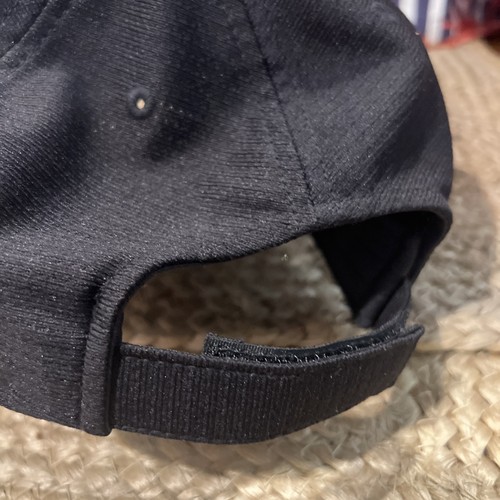 PING Golf 110 Flexfit Tech Strapback Hat Black White Lettering | One Ten Cap - Picture 3 of 5