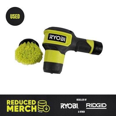 Ryobi Compact Size Power Scrubber Kit FVG51K Bare Tool No Battery Ab7gggg