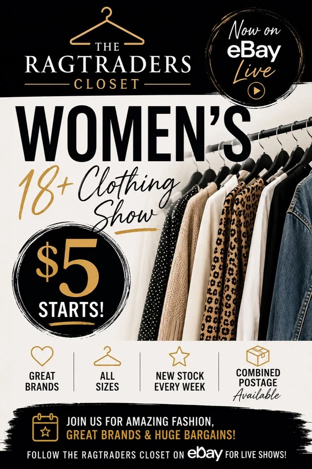 🎉👗 Ladies Night Live! Women's 18+ Fashion From $5