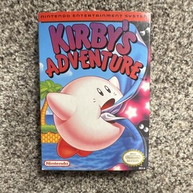 NES Kirby&rsquo;s Adventure 100% Complete in Box CIB with Inserts! (Nintendo, 1993)🔥