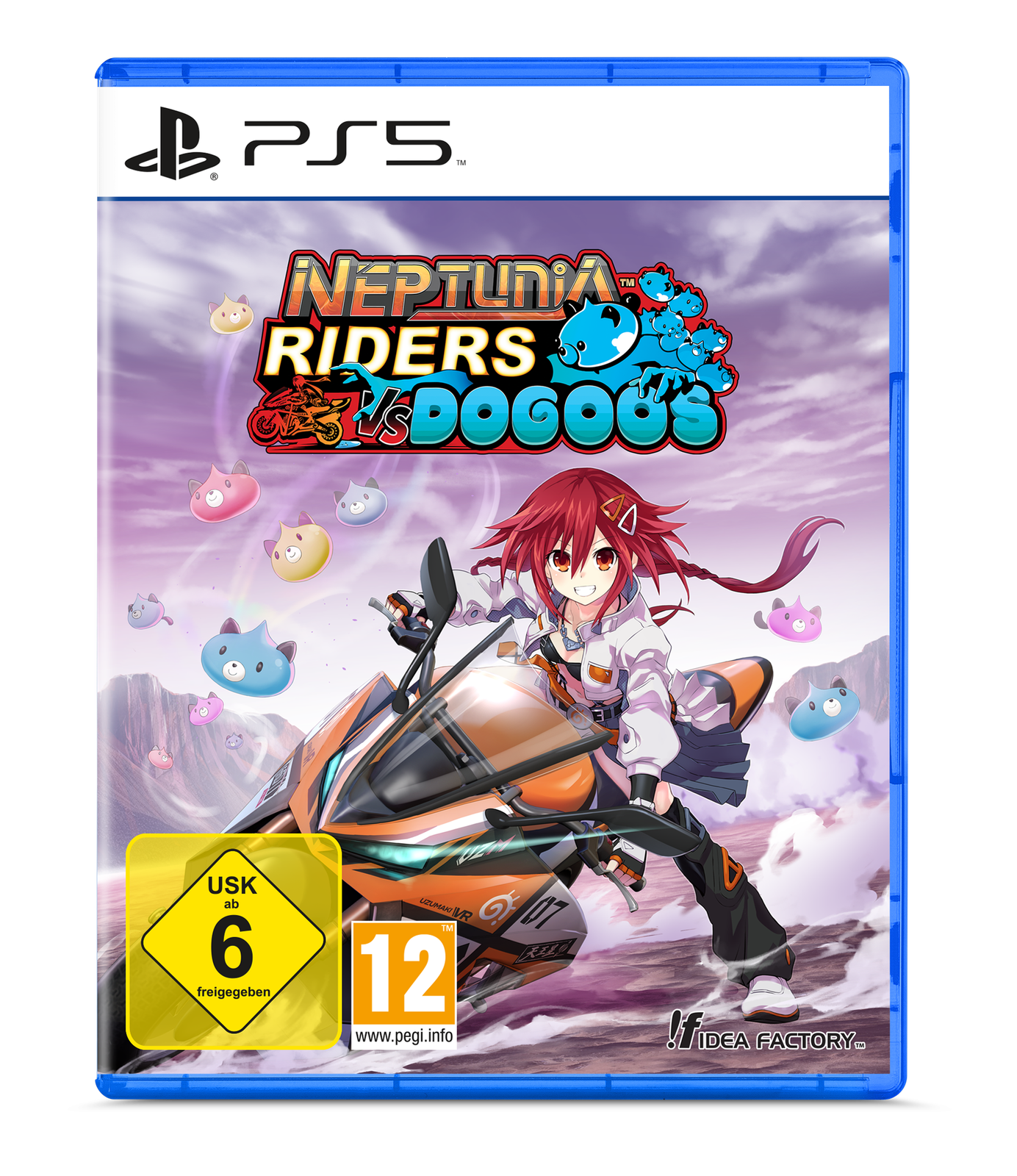 Neptunia Riders VS Dogoos Juego Fisico para Consola Sony PlayStation 5 PS5